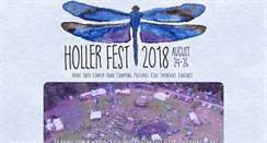 Desktop Screenshot of hollerfest.com